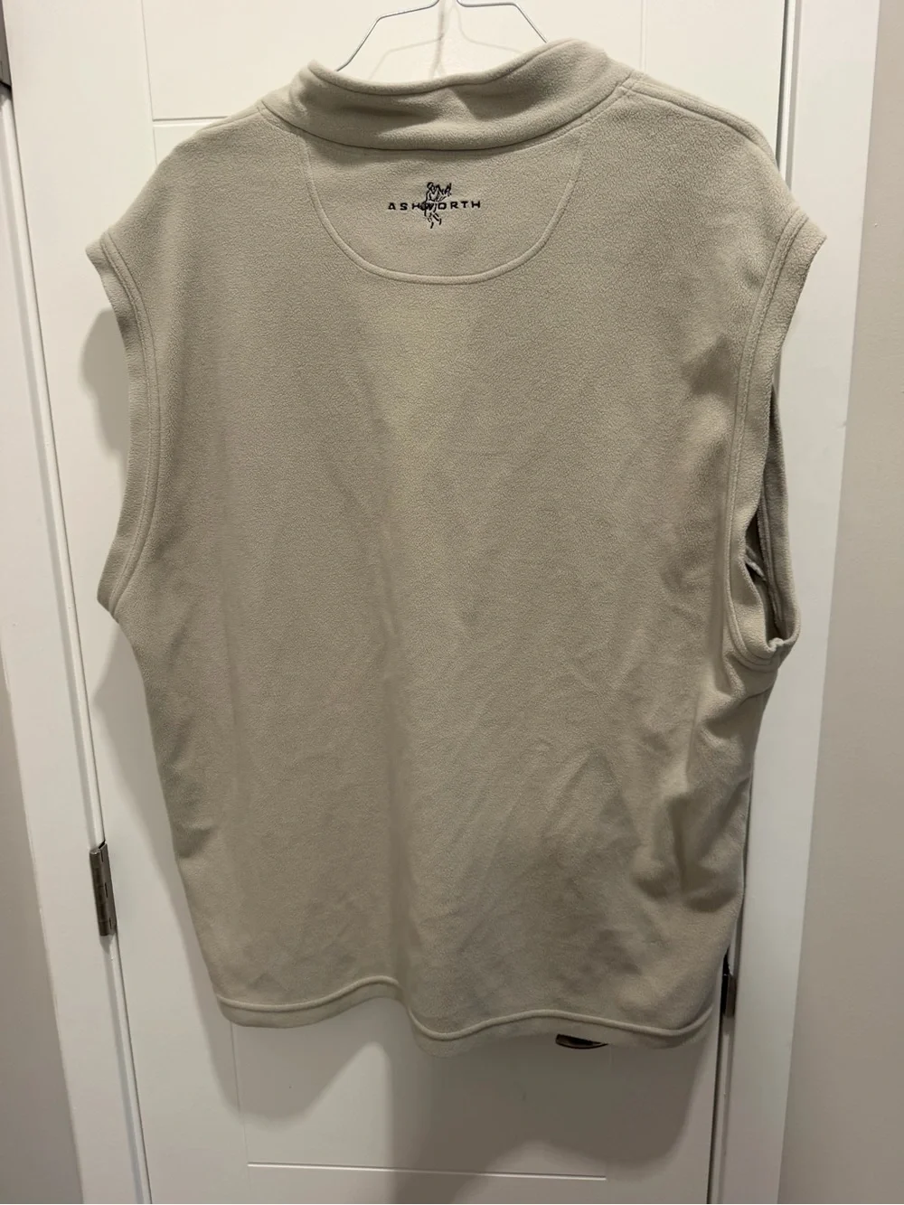 Ashworth Cream Fleece Pullover